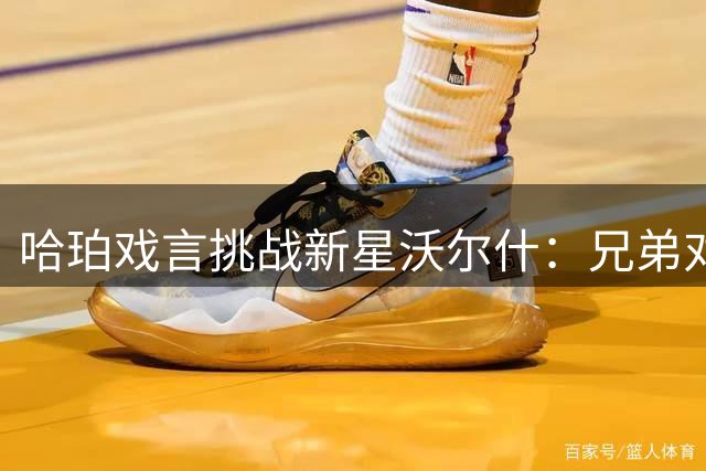 哈珀戏言挑战新星沃尔什：兄弟对决将砍42分